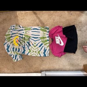 Two Nike shirts
